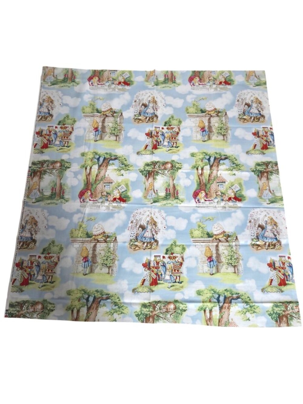 Alice In Wonderland Fabric Windham Whistler Studios Cotton Quilting 1.25 Yds OOP